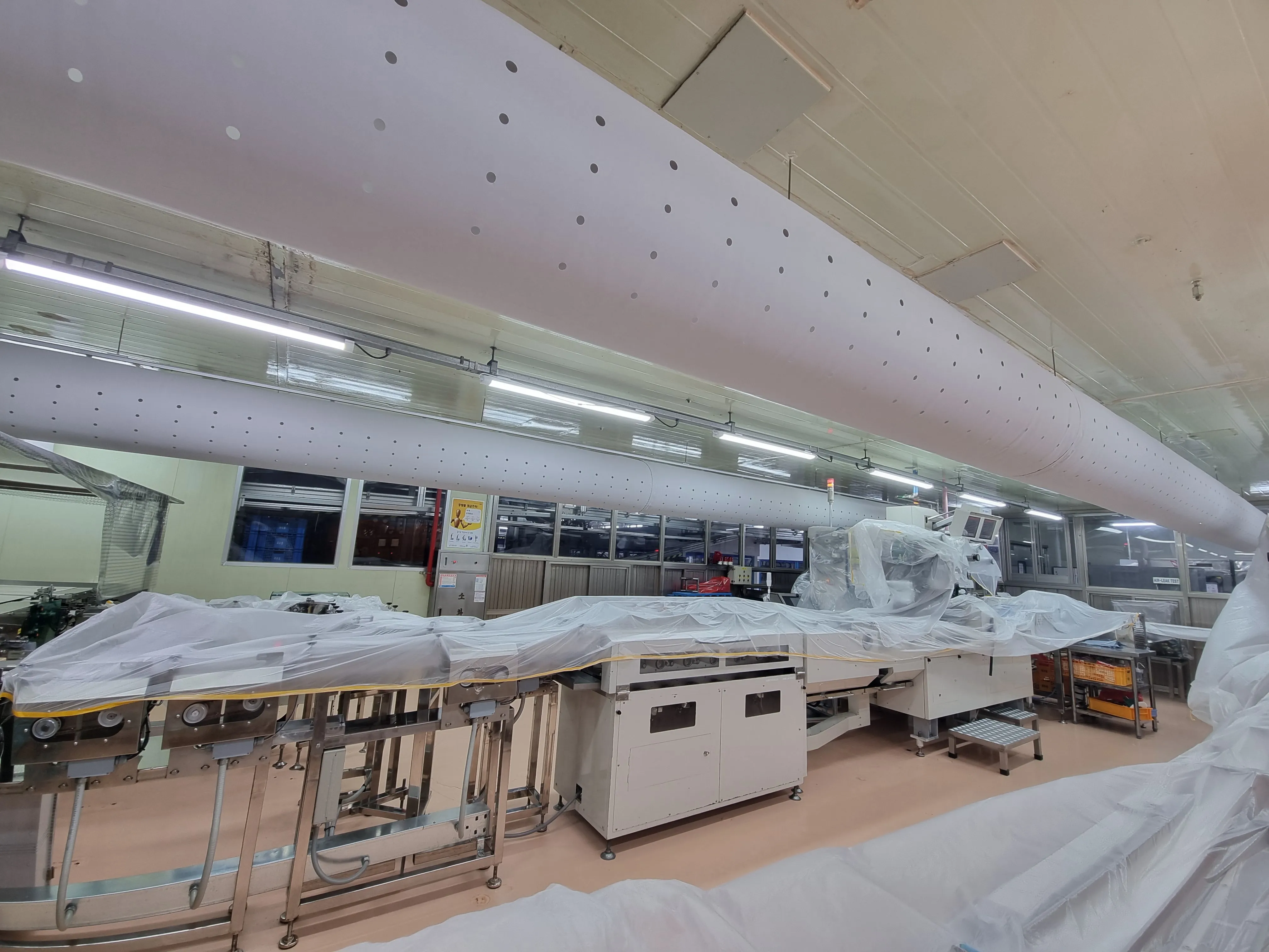 Commissary Fabric Duct 1